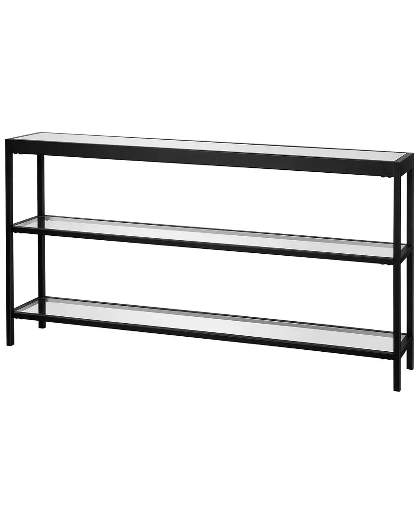 Alexis 3-Shelf Accent Table - Black image