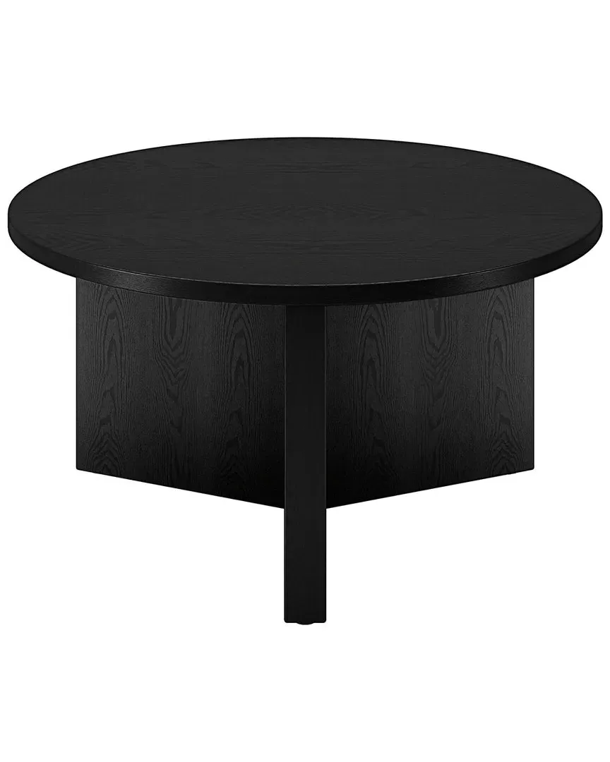 Anders Round Coffee Table - Black image