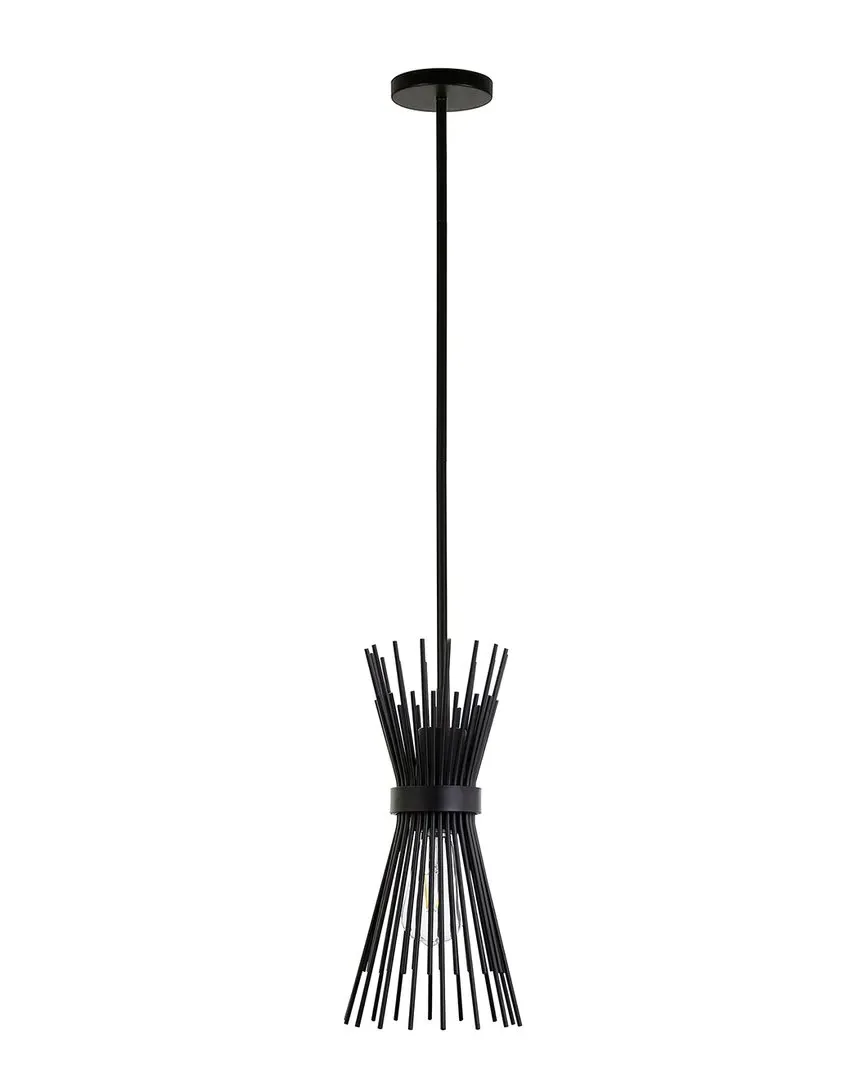 Andromeda Starburst Pendant Light - Blackened Bronze image