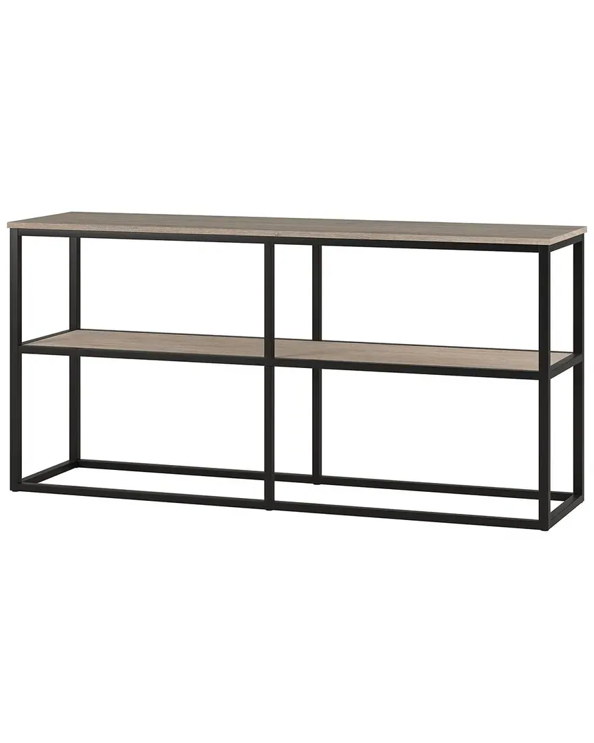 Brasier Rectangular TV Stand for TVs up to 65in - Gray Oak image
