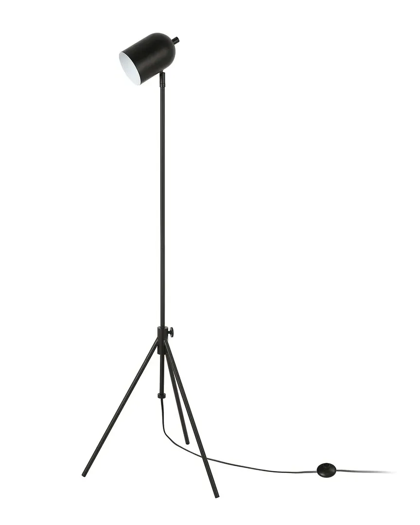 Bruno Tripod Floor Lamp - Black, Metal image