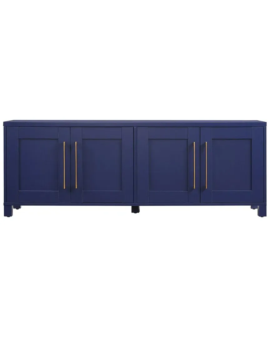 Chabot Rectangular TV Stand for 75in TVs - Dark Blue