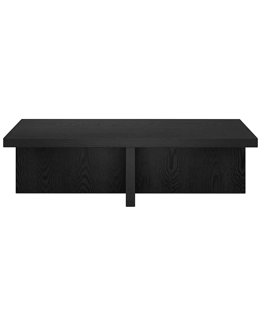 Elna Rectangular Coffee Table - Black Grain