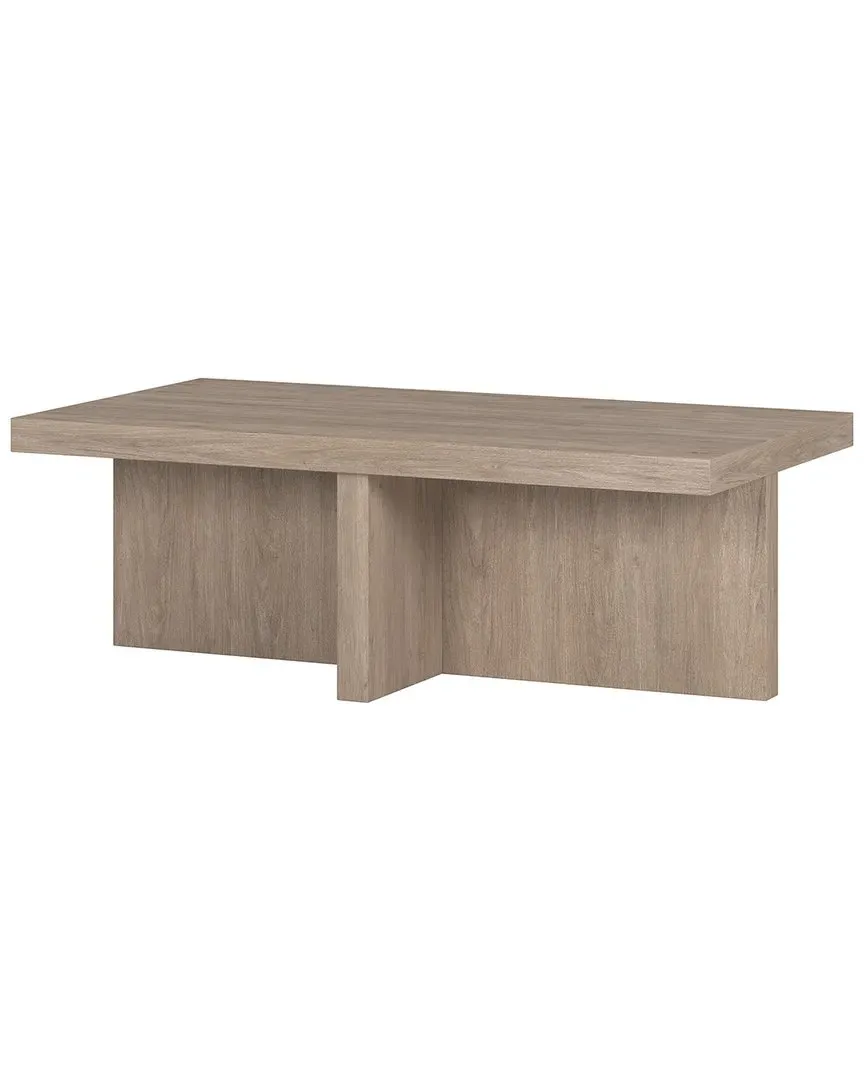 Elna Rectangular Coffee Table - Gray, MDF