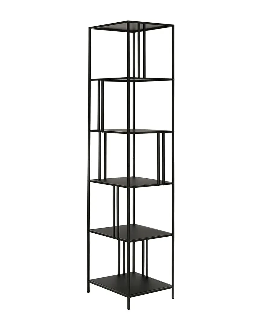 Ernest 5-Tier Bookcase - Black, Steel image