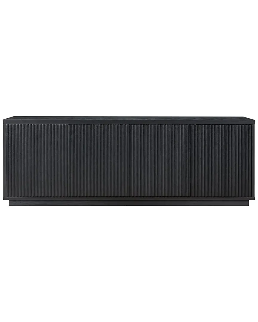 Hanson Rectangular TV Stand for TVs up to 75in - Black
