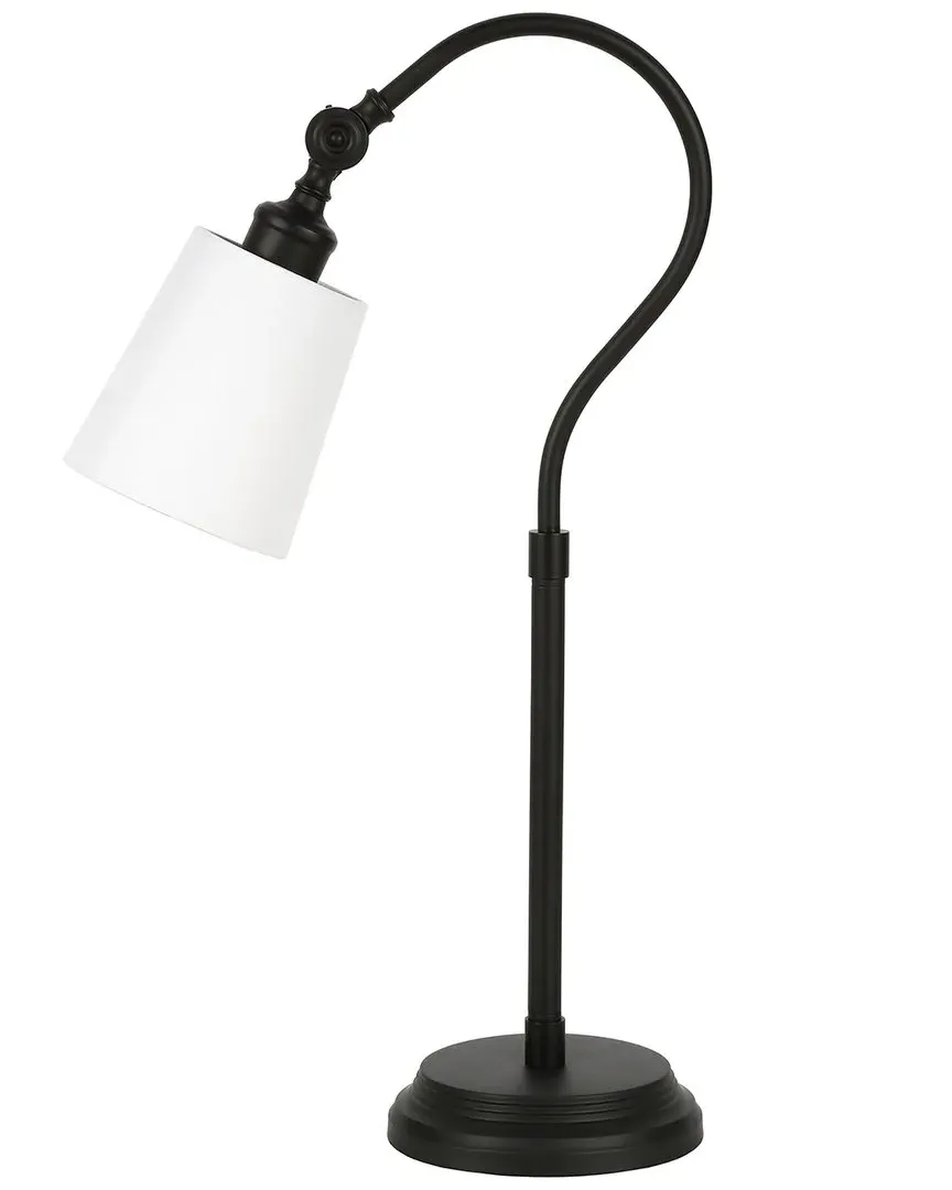 Harland Arc Table Lamp - Black, Metal image