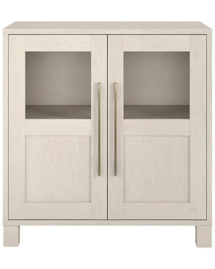Holbrook Rectangular Accent Cabinet with Storage - Alder White image