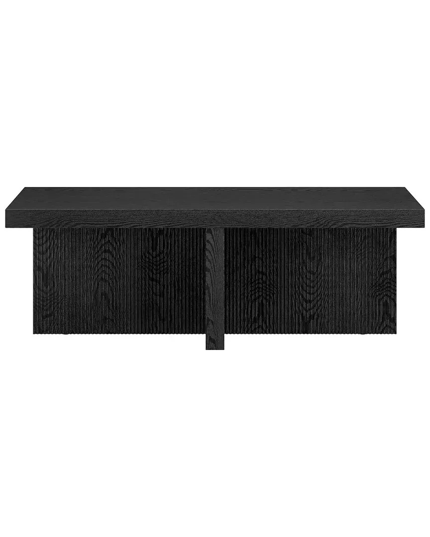 Holm Rectangular Coffee Table - Black Grain
