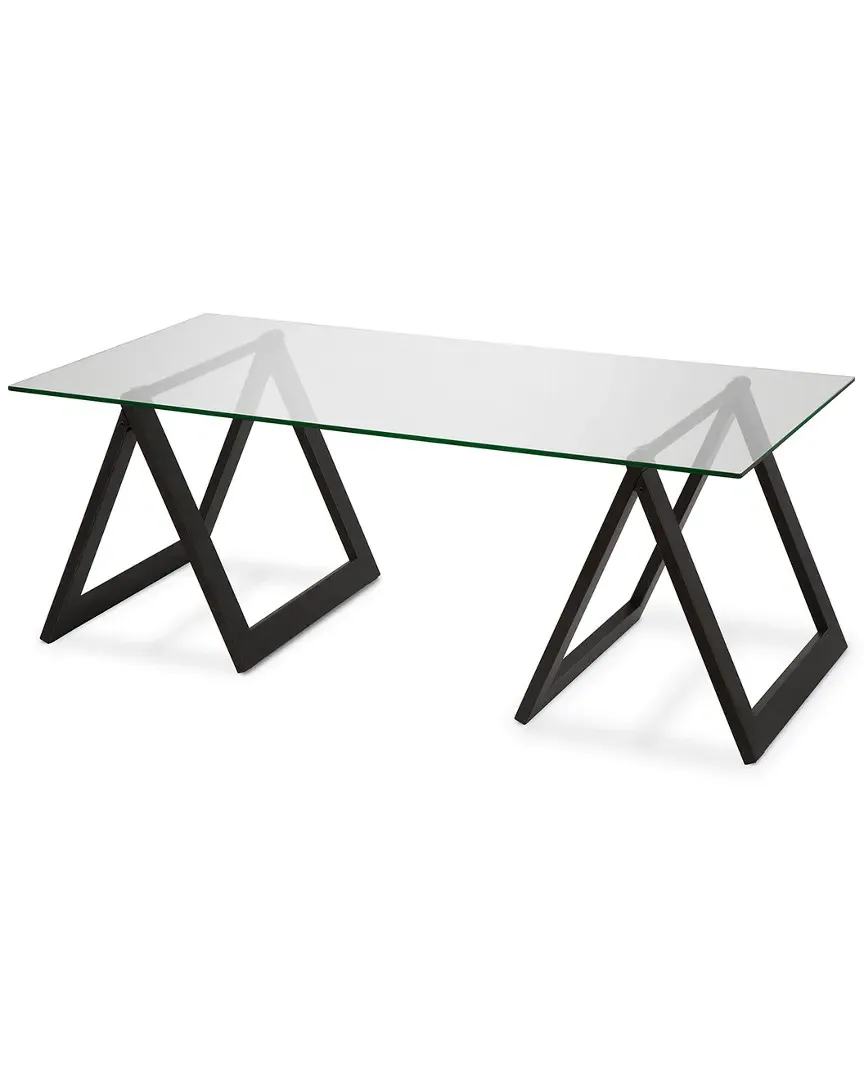 Jackson Coffee Table - Blackened Bronze, Glass image