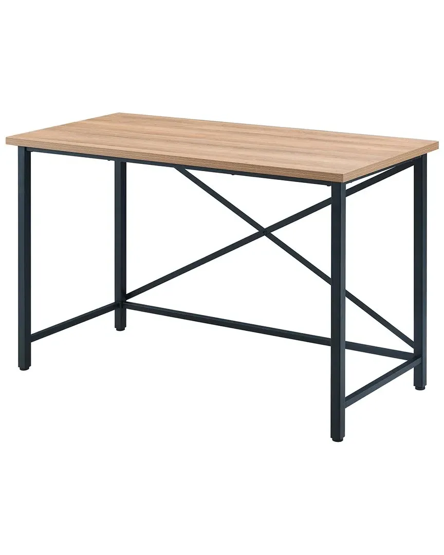 Martina Rectangular Desk - Black, MDF image