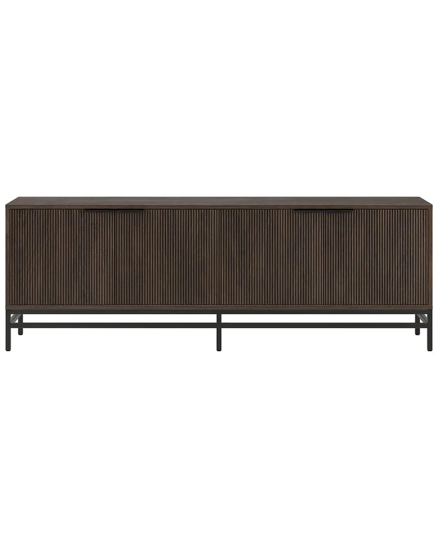 Montello Rectangular TV Stand for TVs up to 78in - Alder Brown image