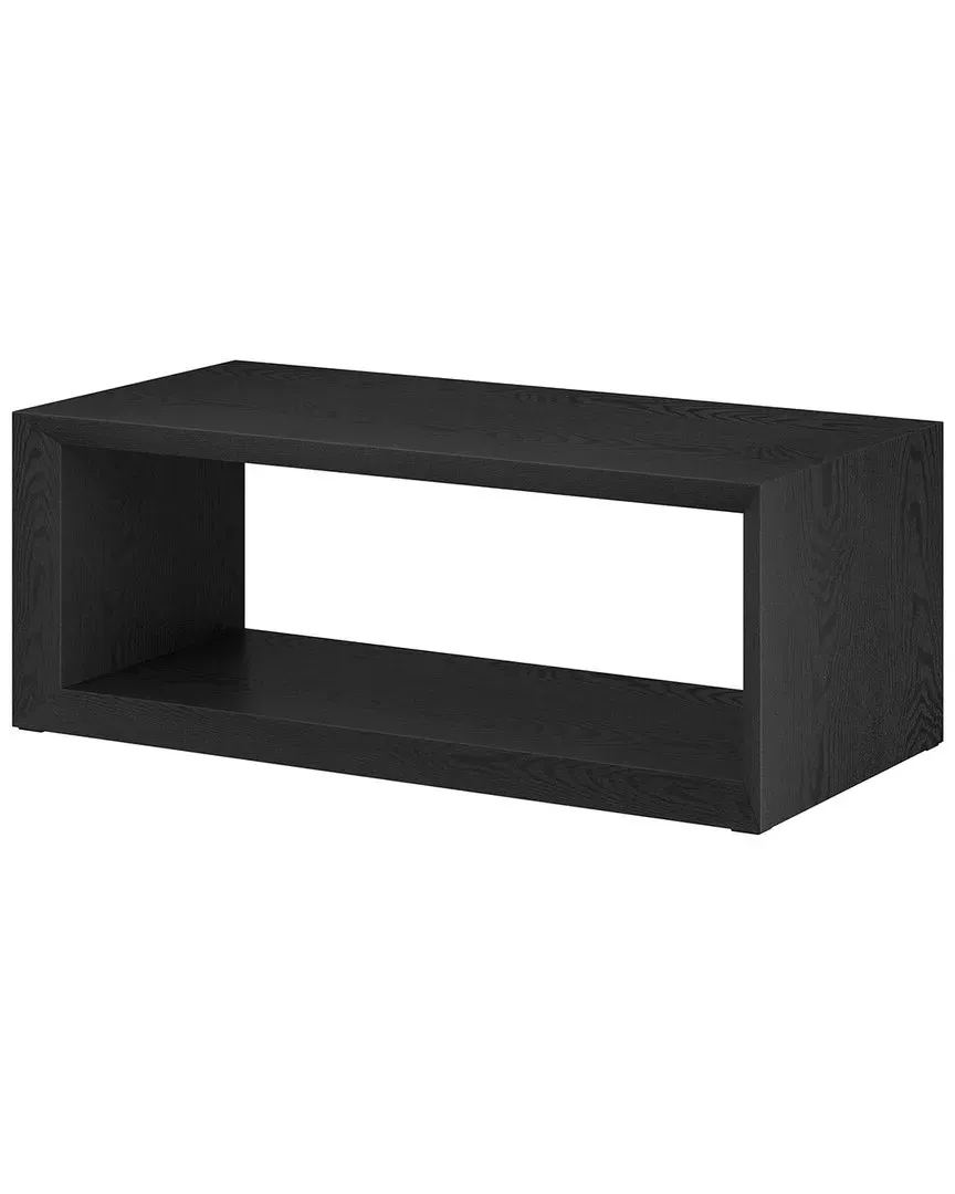 Osmond 48" Wide Rectangular Coffee Table - Black image
