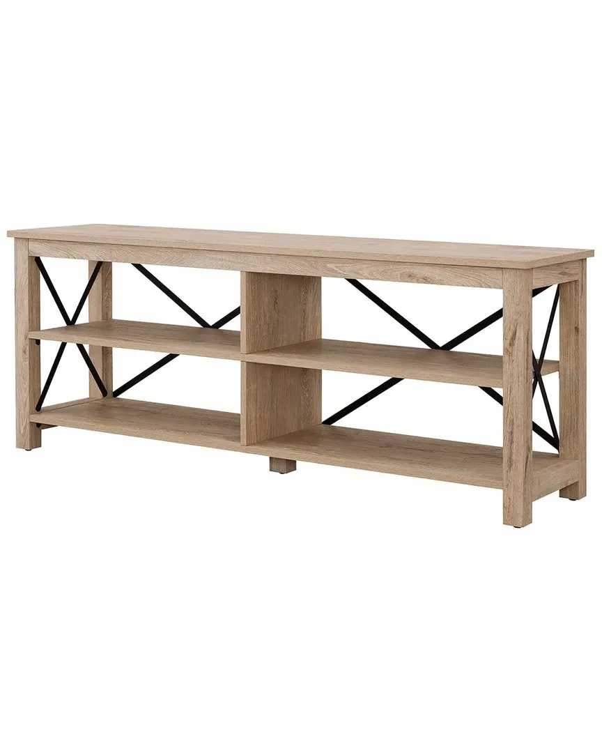 Sawyer 62In TV Stand - White Oak