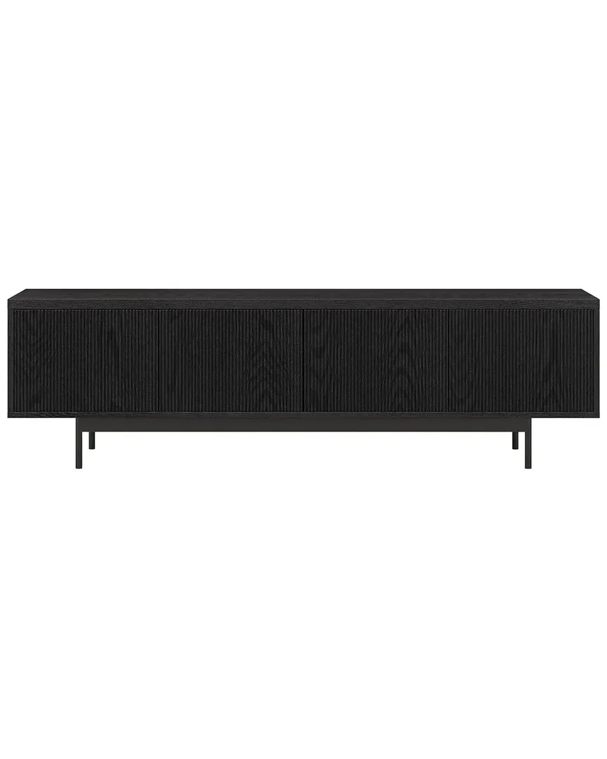 Whitman Rectangular TV Stand for TVs up to 75in - Black image