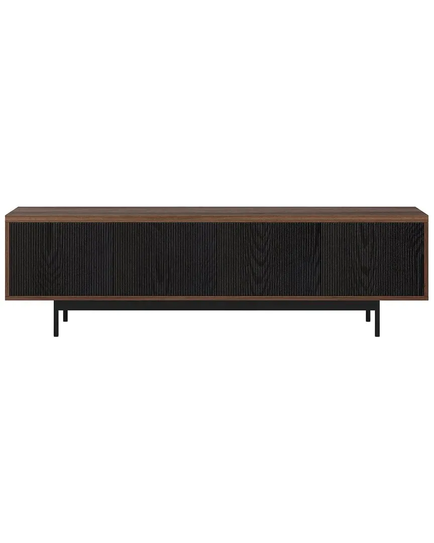 Whitman Rectangular TV Stand for TVs up to 75in - Walnut