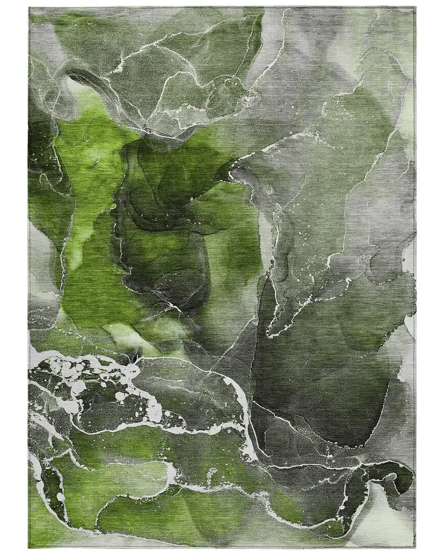 Chantille Indoor/Outdoor Washable Rug - Green, Polyester