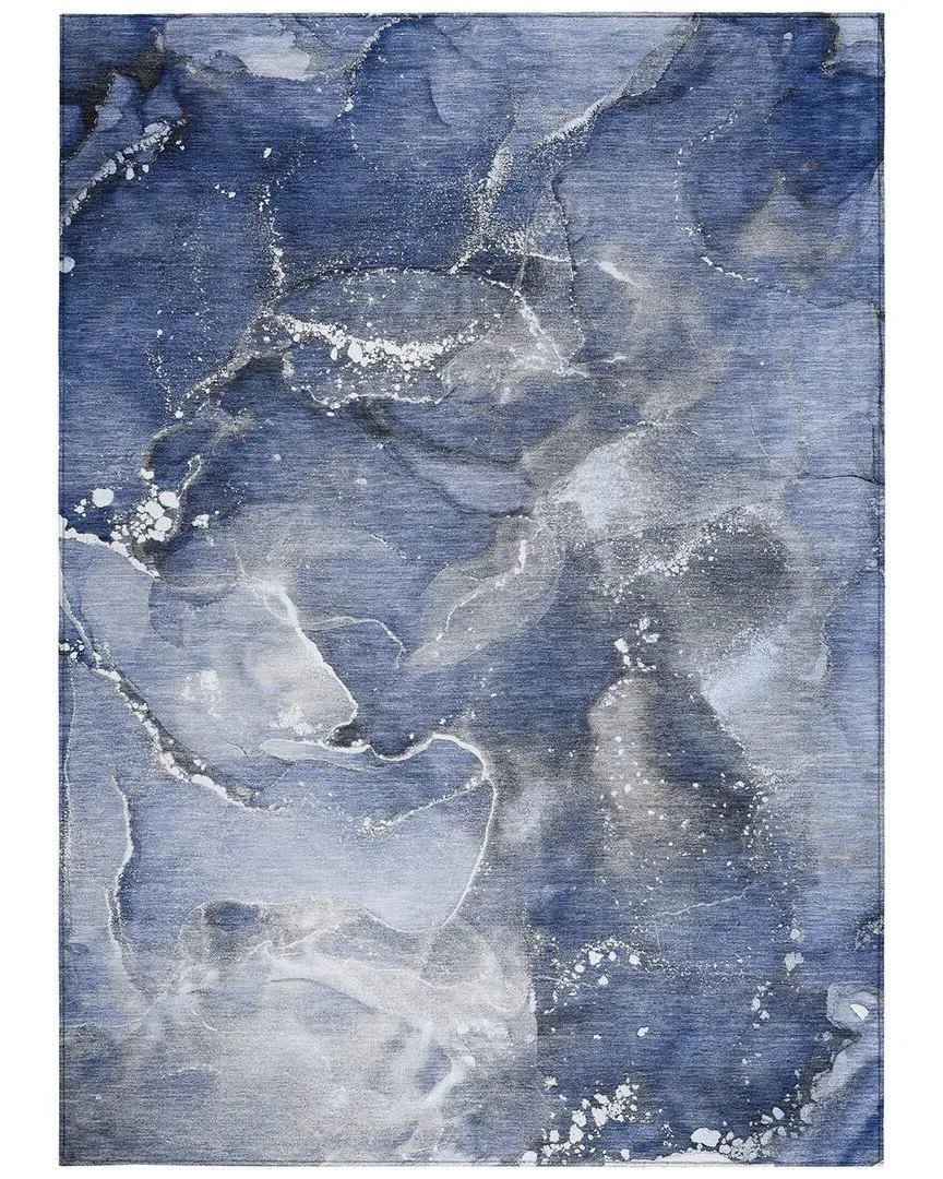 Chantille Indoor/Outdoor Washable Rug - Navy, Polyester