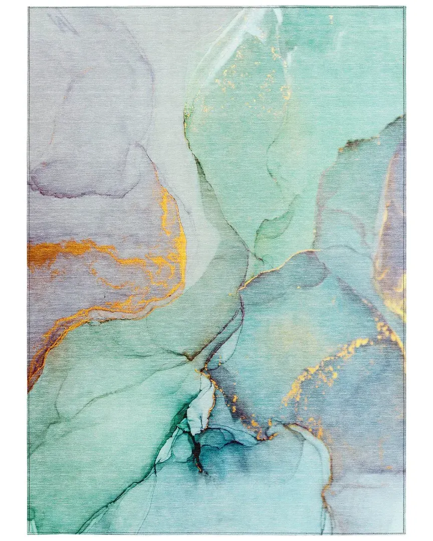 Chantille Indoor/Outdoor Washable Rug - Teal, Polyester