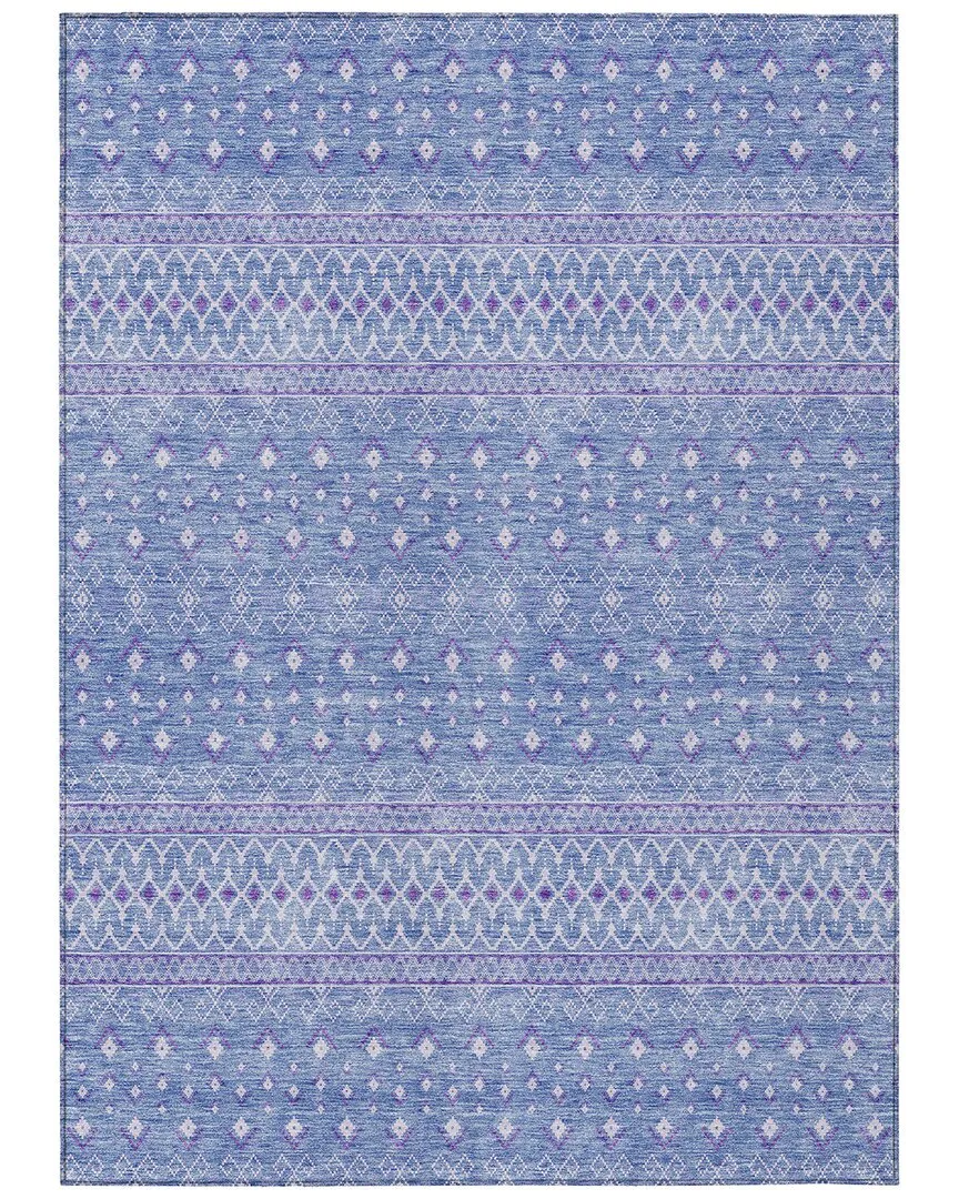 Indoor/Outdoor Rug - Blue, Polyester