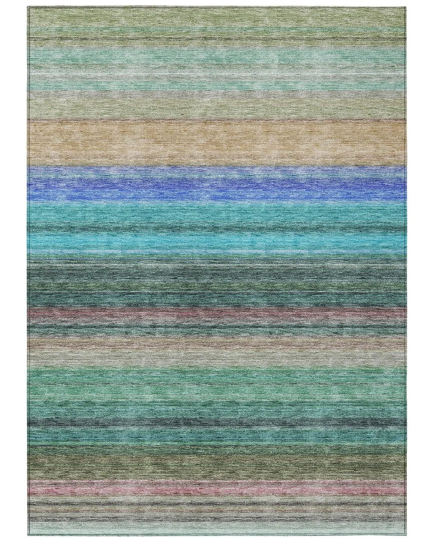 Indoor/Outdoor Rug - Green, Polyester