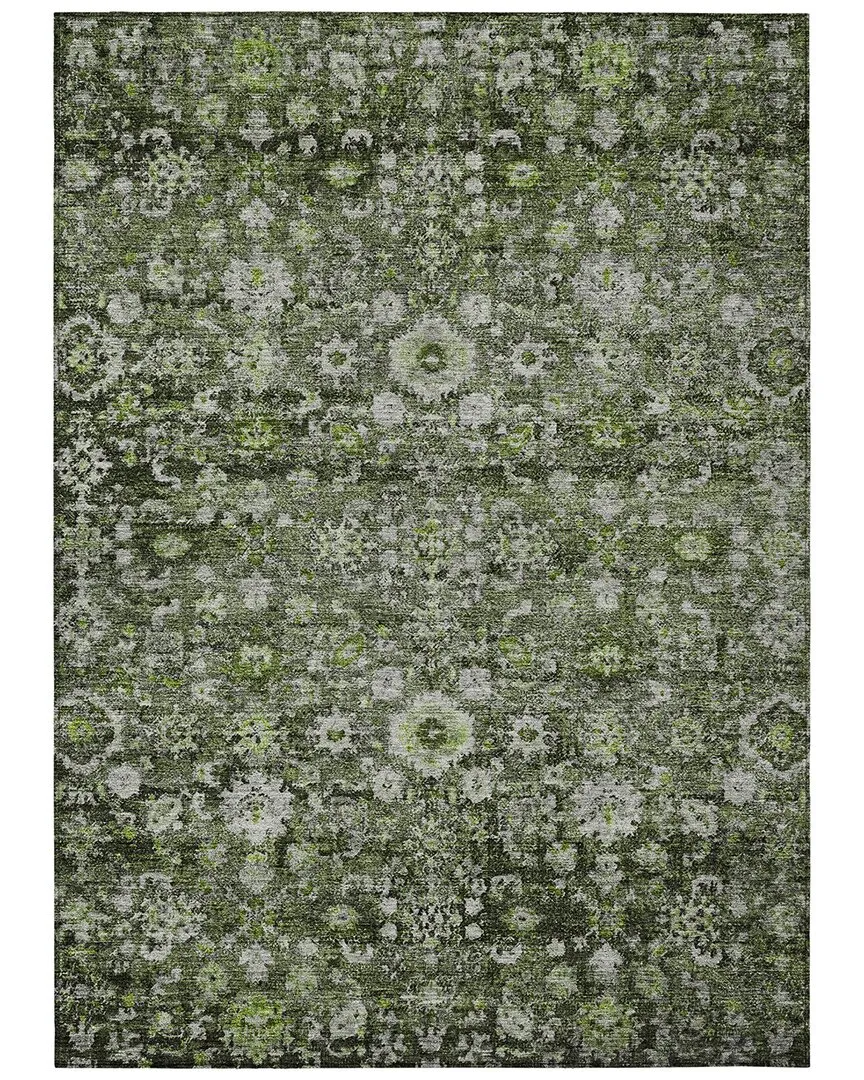 Indoor/Outdoor Rug - Green, Polyester