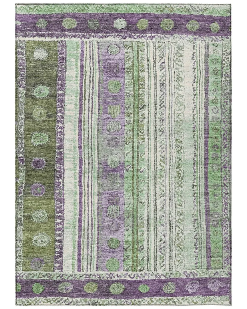 Indoor/Outdoor Rug - Purple, Polyester