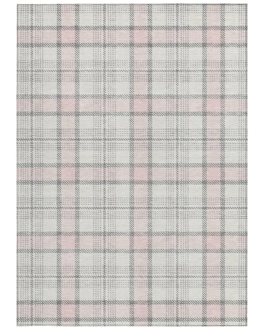 Indoor/Outdoor Washable Rug - Pink