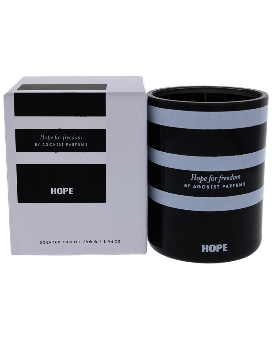Agonist Hope for Freedom Scented Candle 8.46oz - Black image