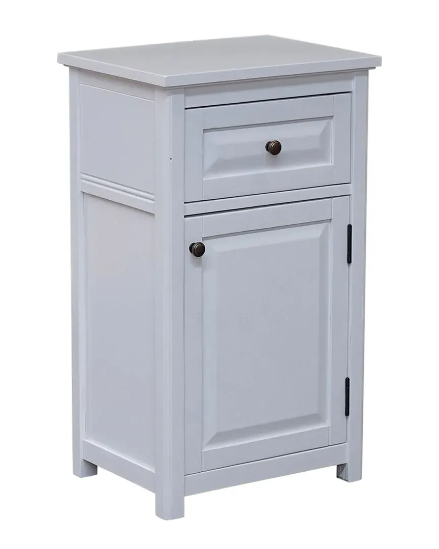 Dorset Floor Bath Storage Cabinet - White