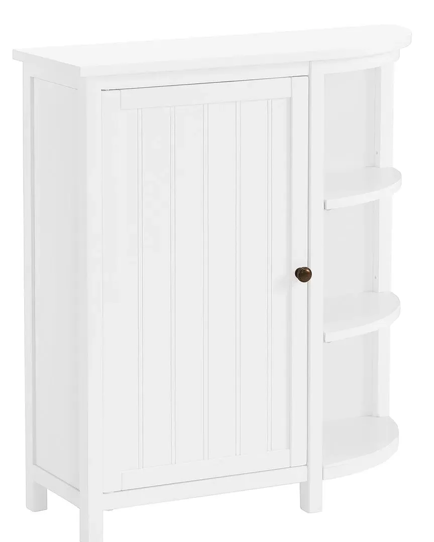 Dover Storage Cabinet with Shelving - White image