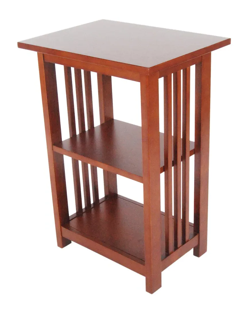 Mission 2 Shelf End Table - Cherry image