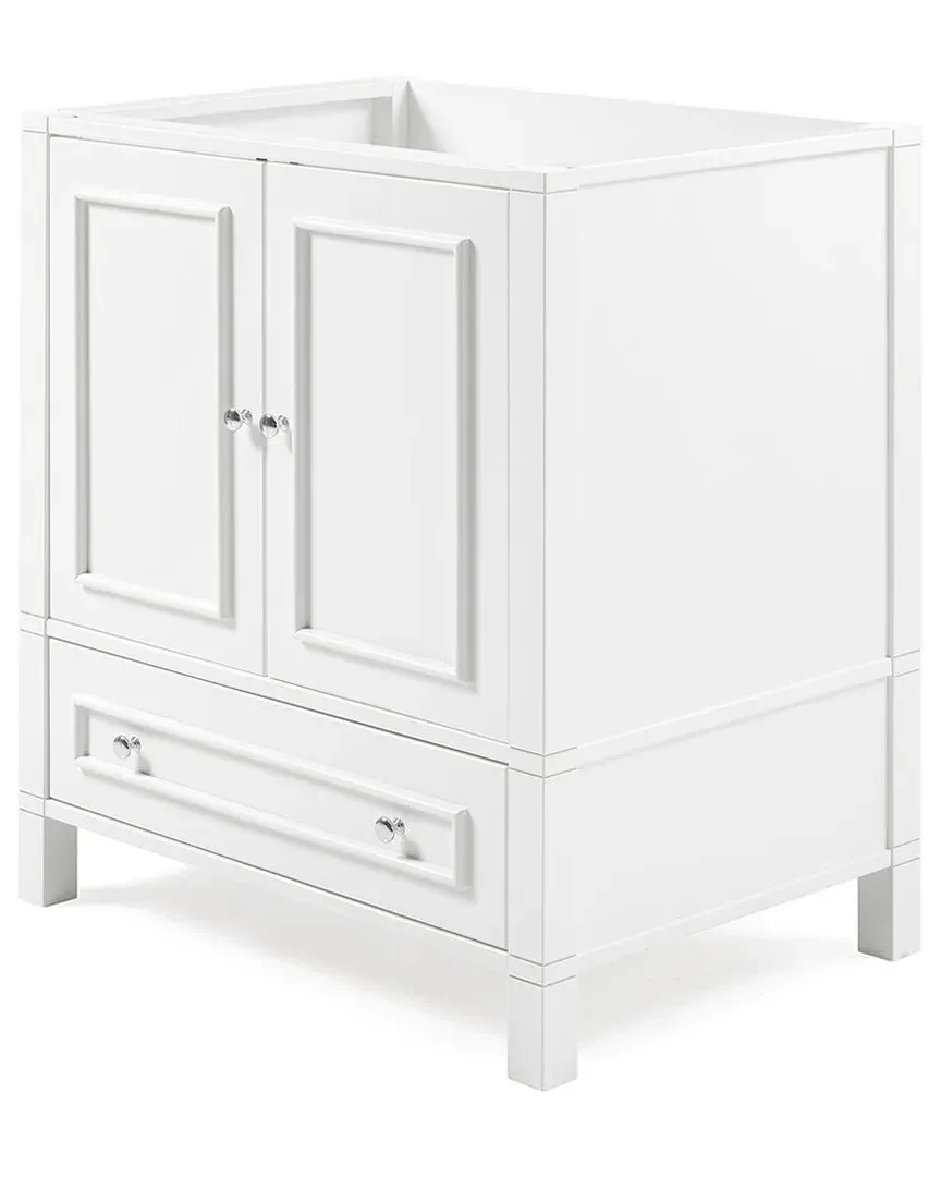 Williamsburg 30in Vanity Cabinet - White, Pine image