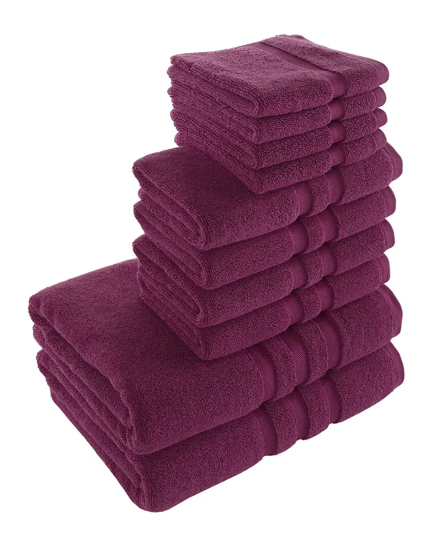 Antimicrobial Irvington 10pc Towel Set - Carnival, Turkish Cotton image