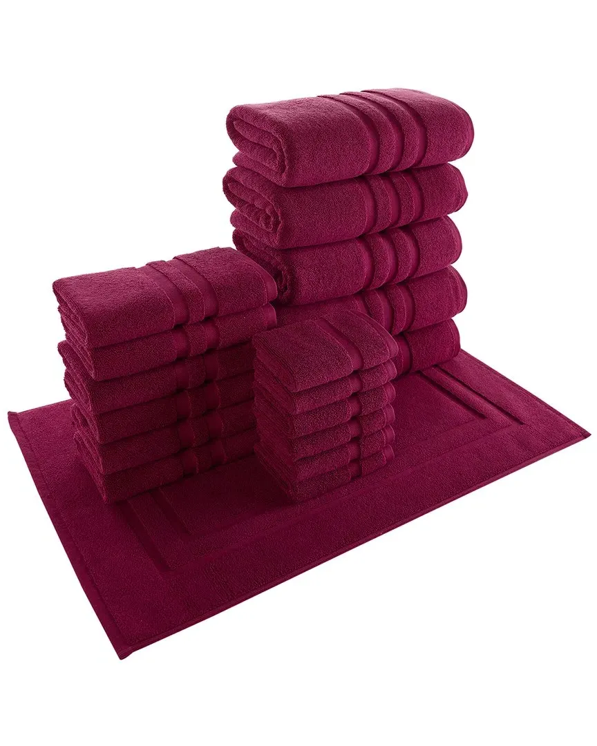 Antimicrobial Irvington 18pc Towel Set - Carnival, Turkish Cotton