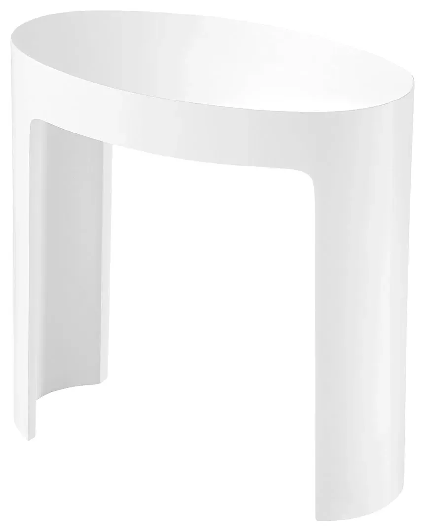 Bathroom Stool - White, Resin