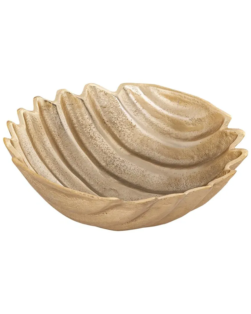 Alice Pazkus 10in Linear Bowl - Gold, Stainless Steel image