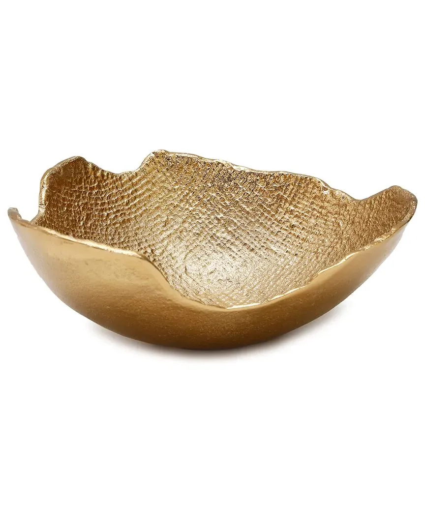 Raw Edged Bowl - Gold, Stainless Steel image