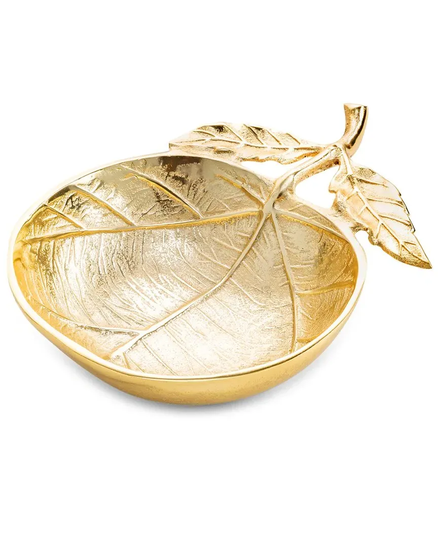 Small Leaf Dish - Gold, Stainless Steel image