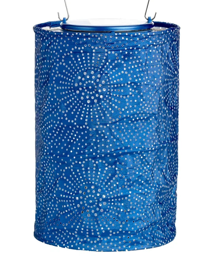 Soji Stella Cylinder Solar Lantern - Blue image