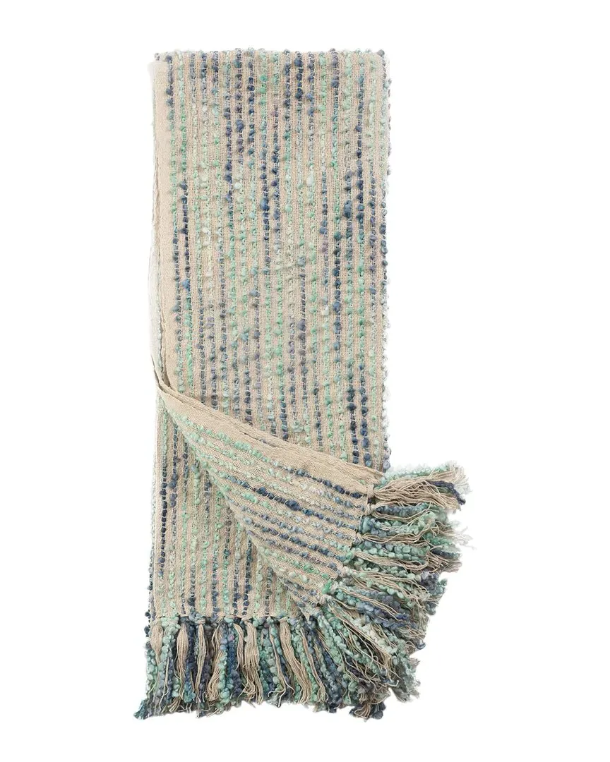 Chase Throw - Peacock, Cotton