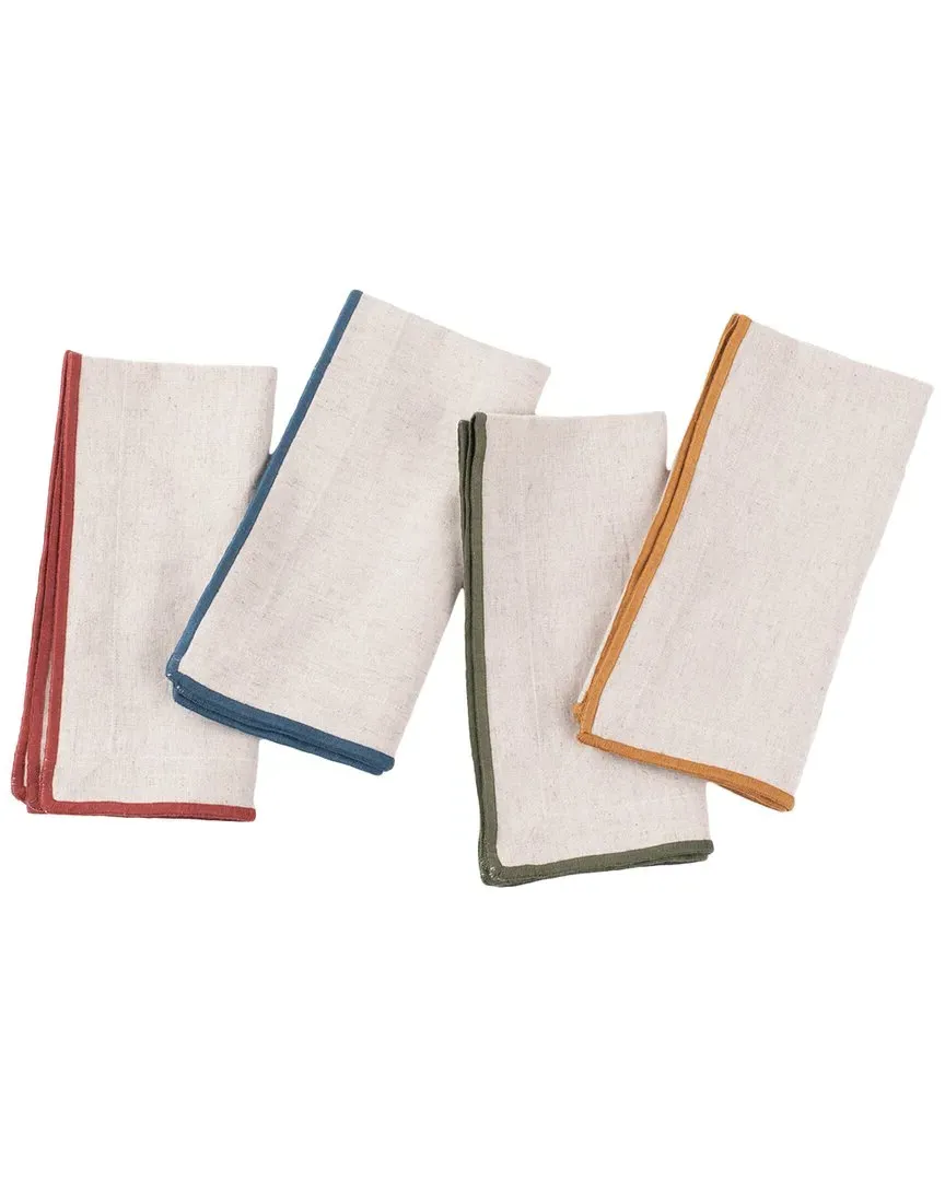 Cora Set of 4 Dinner Napkins - Cotton image