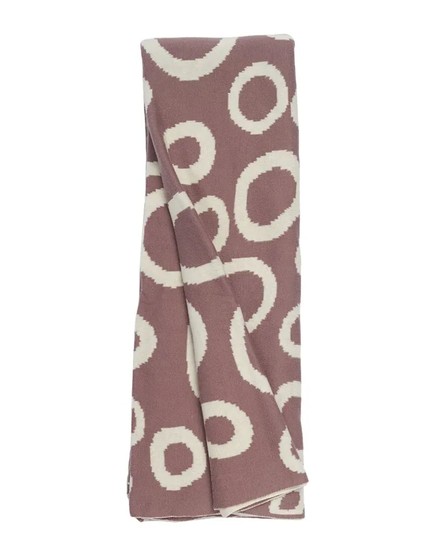 Gitlin Throw - Burgundy, Cotton image