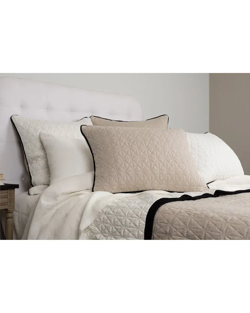 Keaton Knitted Quilt - Natural, Cotton