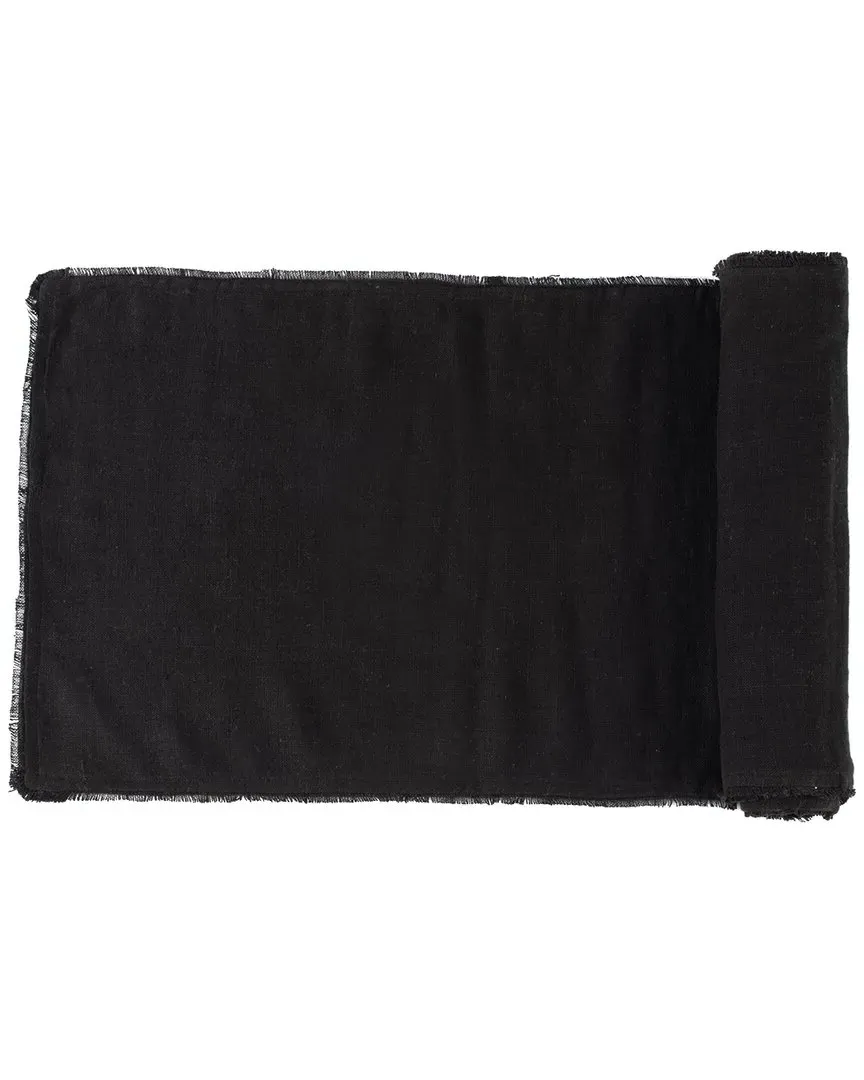 Ranier Table Runner - Asphalt, Linen image