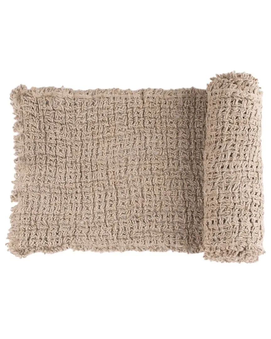 Trawick 108in Table Runner - Natural, Linen