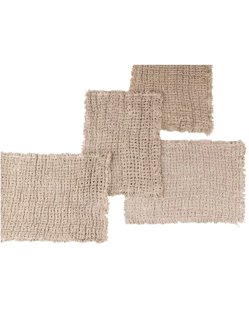 Trawick Set of 4 Placemats - Natural, Linen