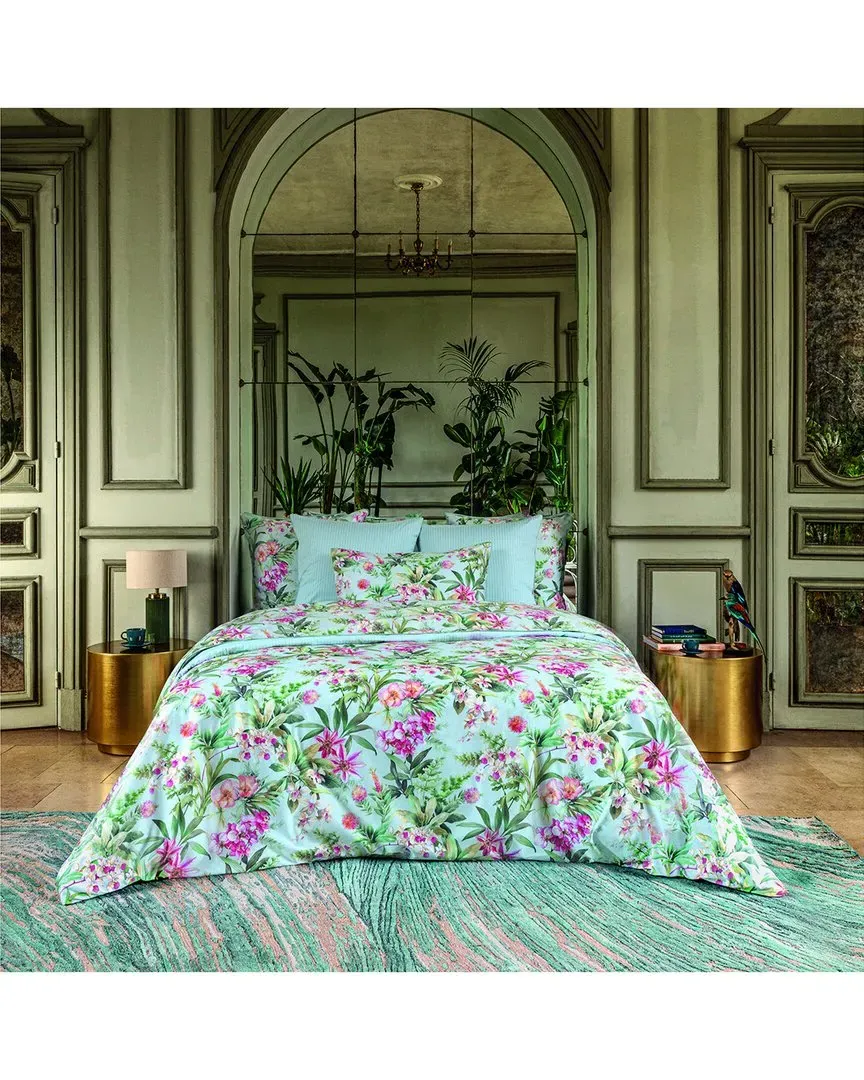 Conte Duvet Cover - Blue, Organic Cotton