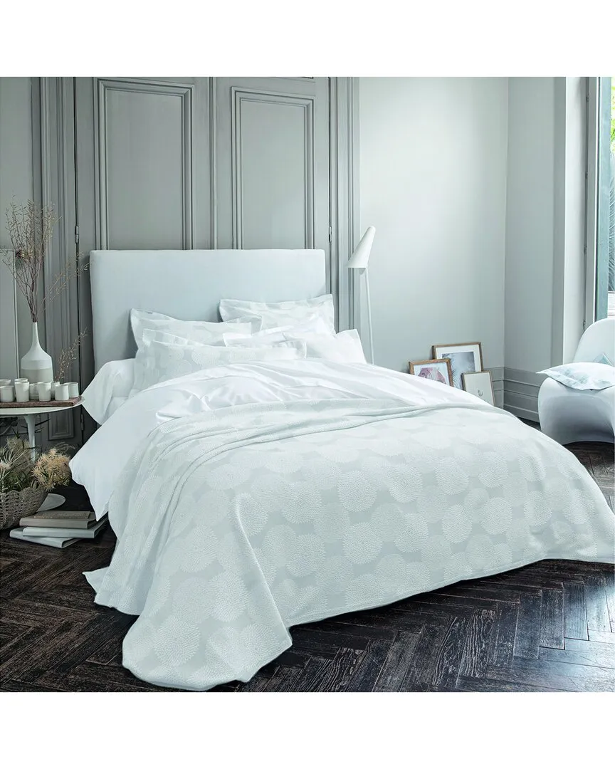 Dahlia Coverlet - White, Cotton Blend image