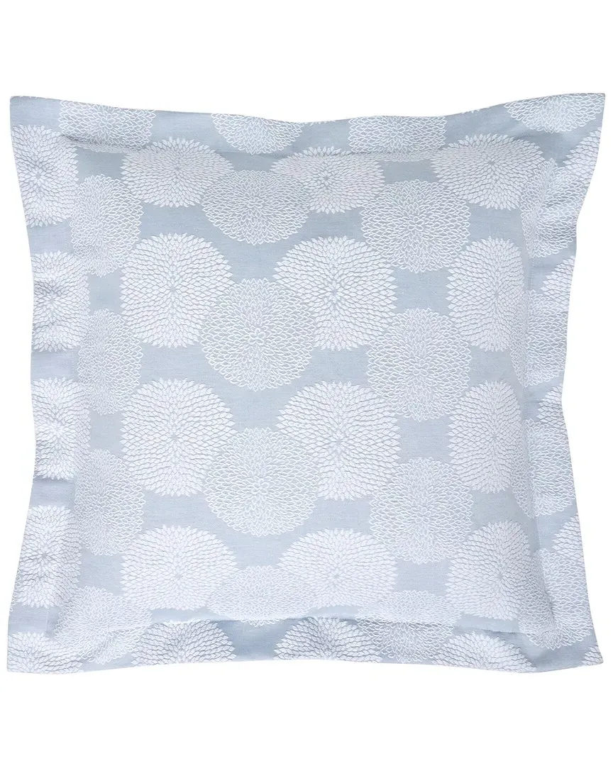 Dahlia Euro Sham - Blue image